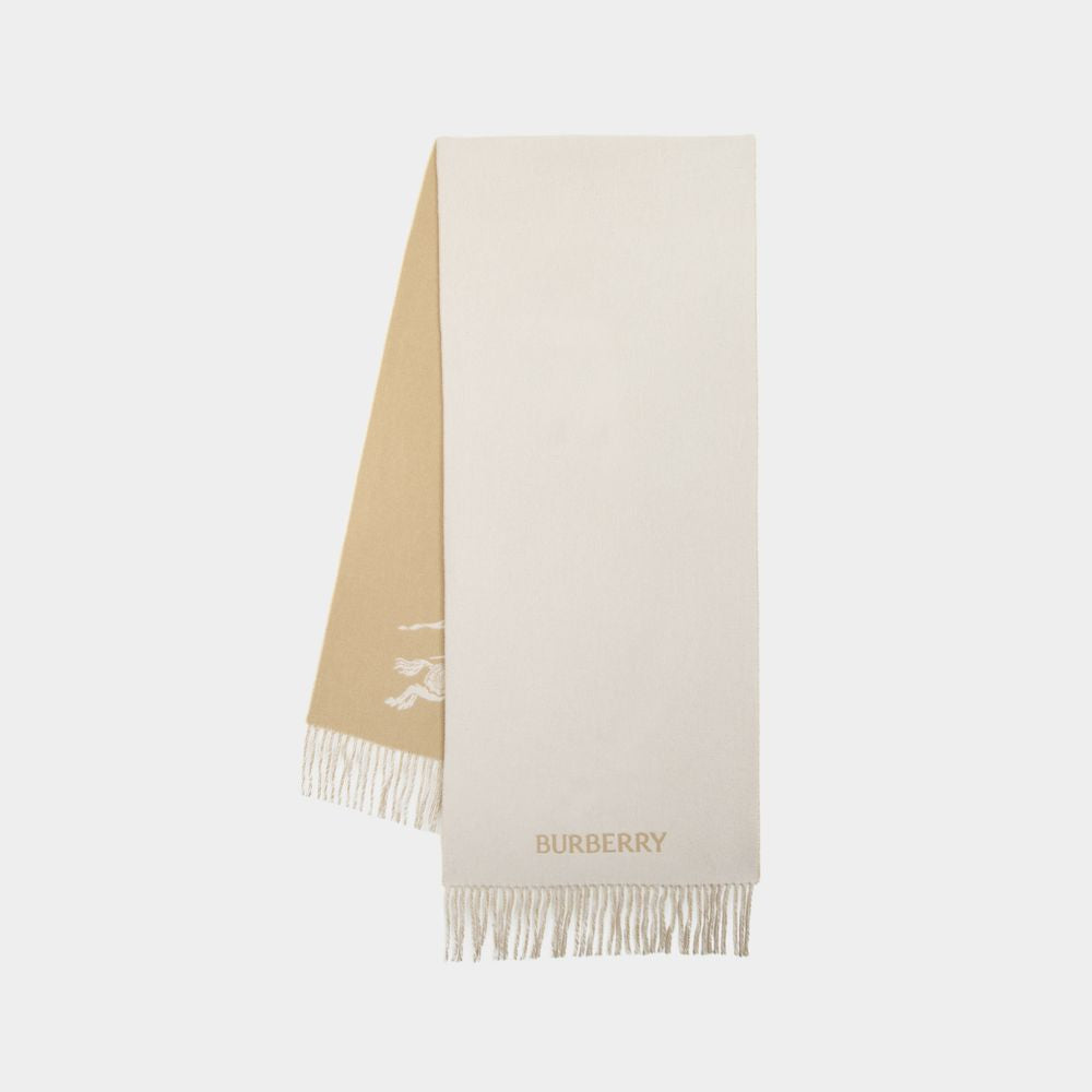 BURBERRY Luxury Cashmere Knight Scarf