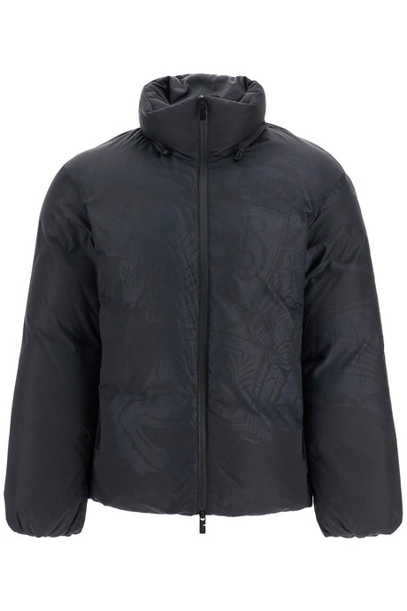 BURBERRY Men's Mini Down Jacket with Detachable Hood