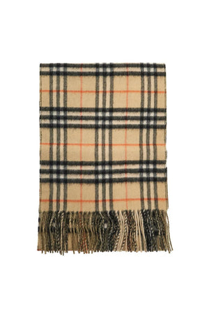 BURBERRY Reversible Check Cashmere Scarf