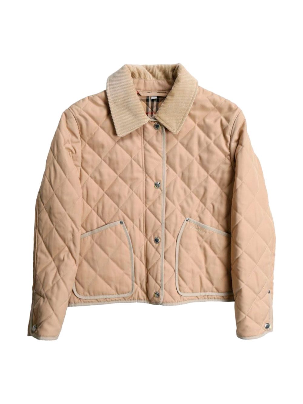 BURBERRY Classic Quilted Collar Jacket for Women