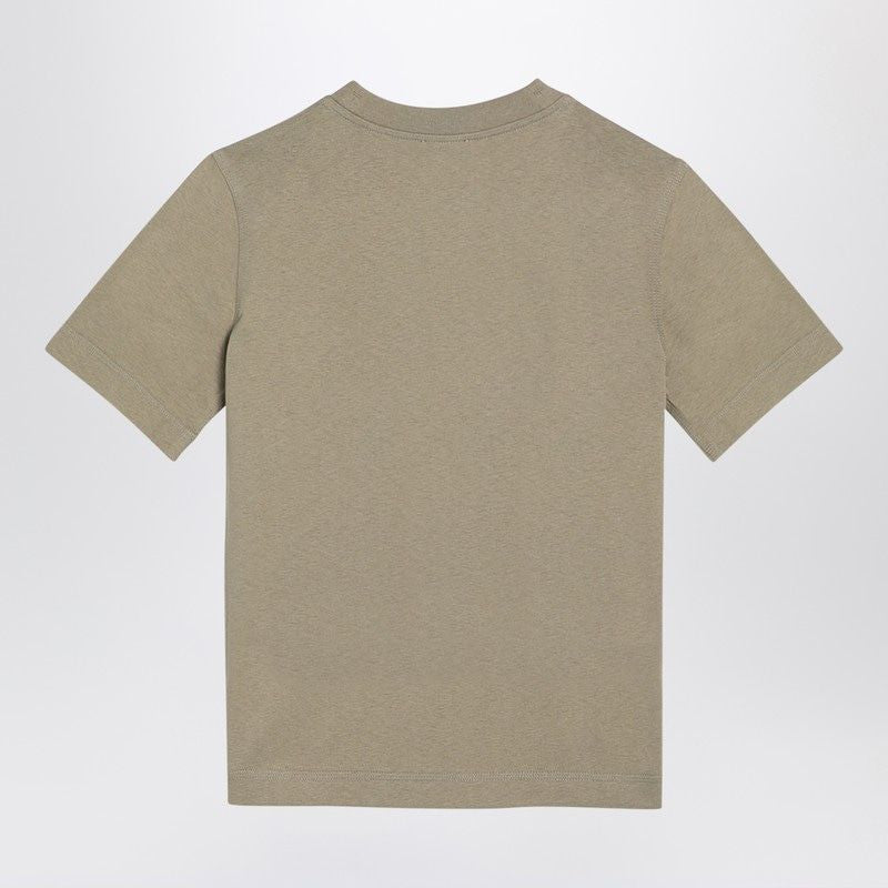 BURBERRY Cotton T-Shirt with Logo Print - Regular Fit