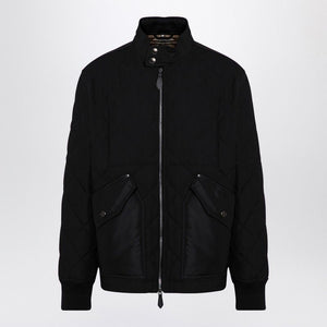 BURBERRY Elegant Black Quilted Jacket