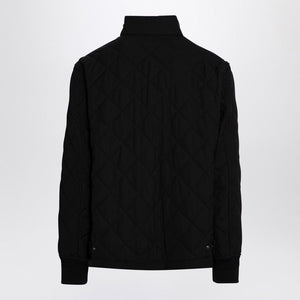 BURBERRY Elegant Black Quilted Jacket