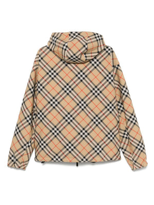 BURBERRY Reversible Vintage Check Pattern Jacket for Men