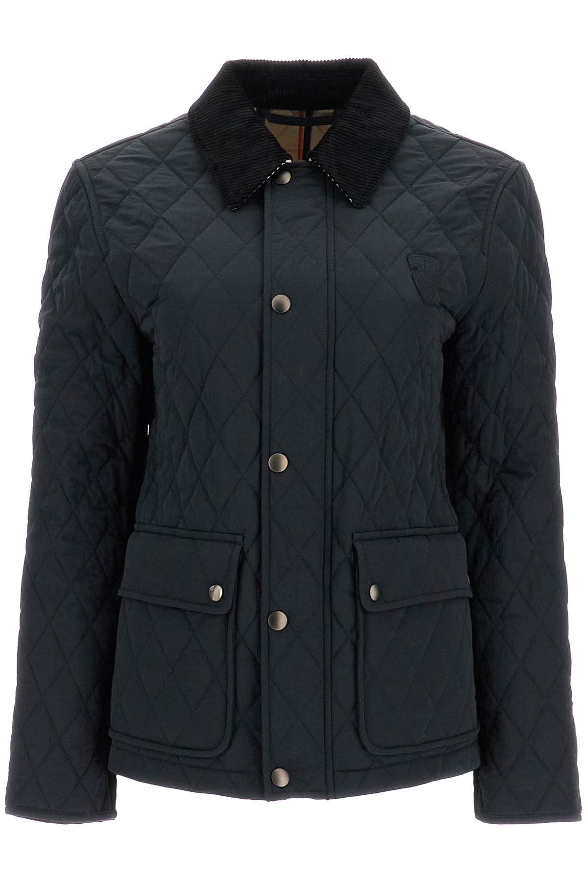 BURBERRY Quilted B Shield Jacket - Size S