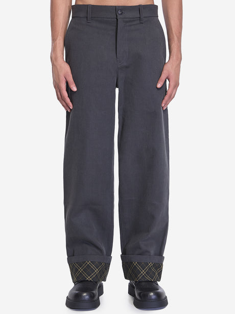 BURBERRY Oversized Carpenter Trousers - Size 48