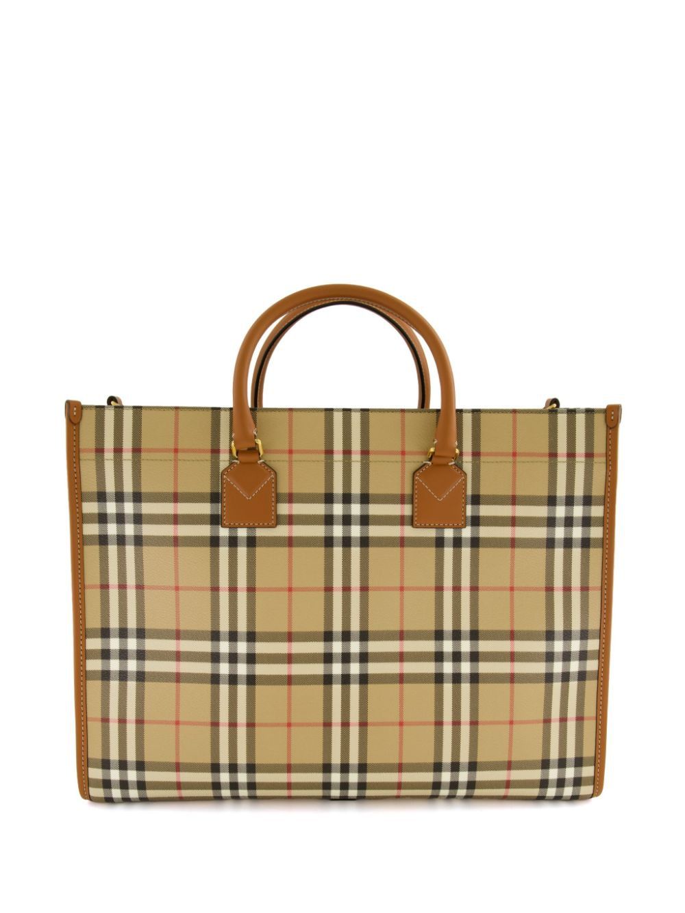 BURBERRY Medium Freya Tote Handbag - Chic and Functional