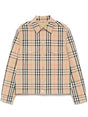 BURBERRY Classic Check Cotton Jacket for Men - Straight Cut