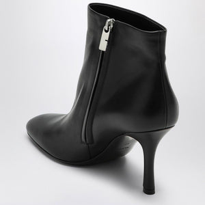 BURBERRY Mini Black Leather Ankle Boot