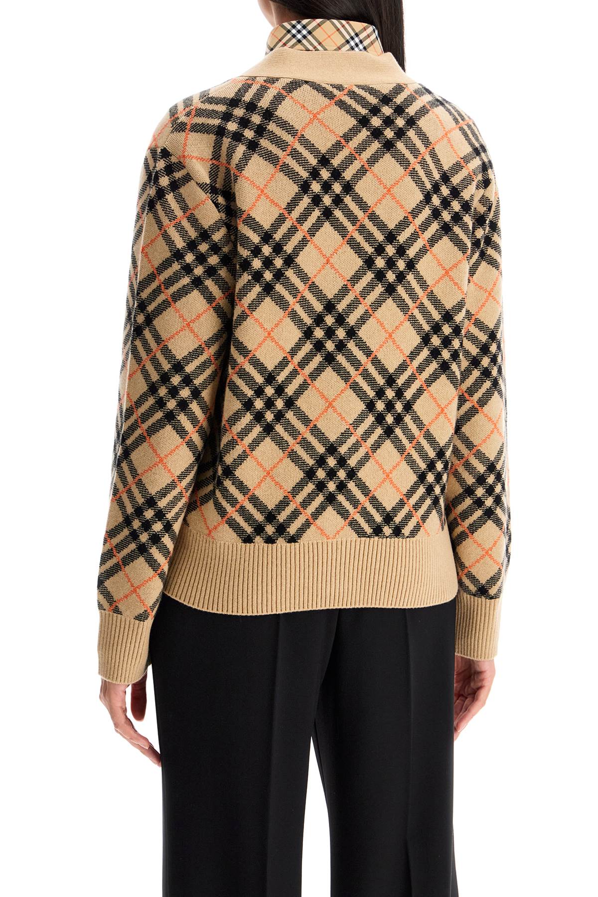 BURBERRY Cashmere Boxy Cardigan - Women's XS