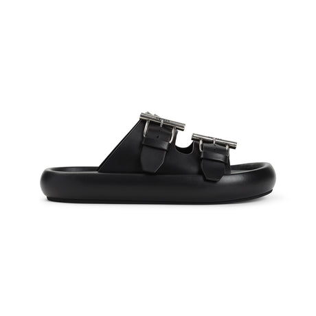 ALEXANDER MCQUEEN Men's Premium Leather Sandal