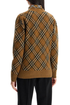 BURBERRY Wool and Mohair Cardigan Sweater - Size XS