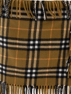 BURBERRY Classic Wool Cashmere Wrap Skirt