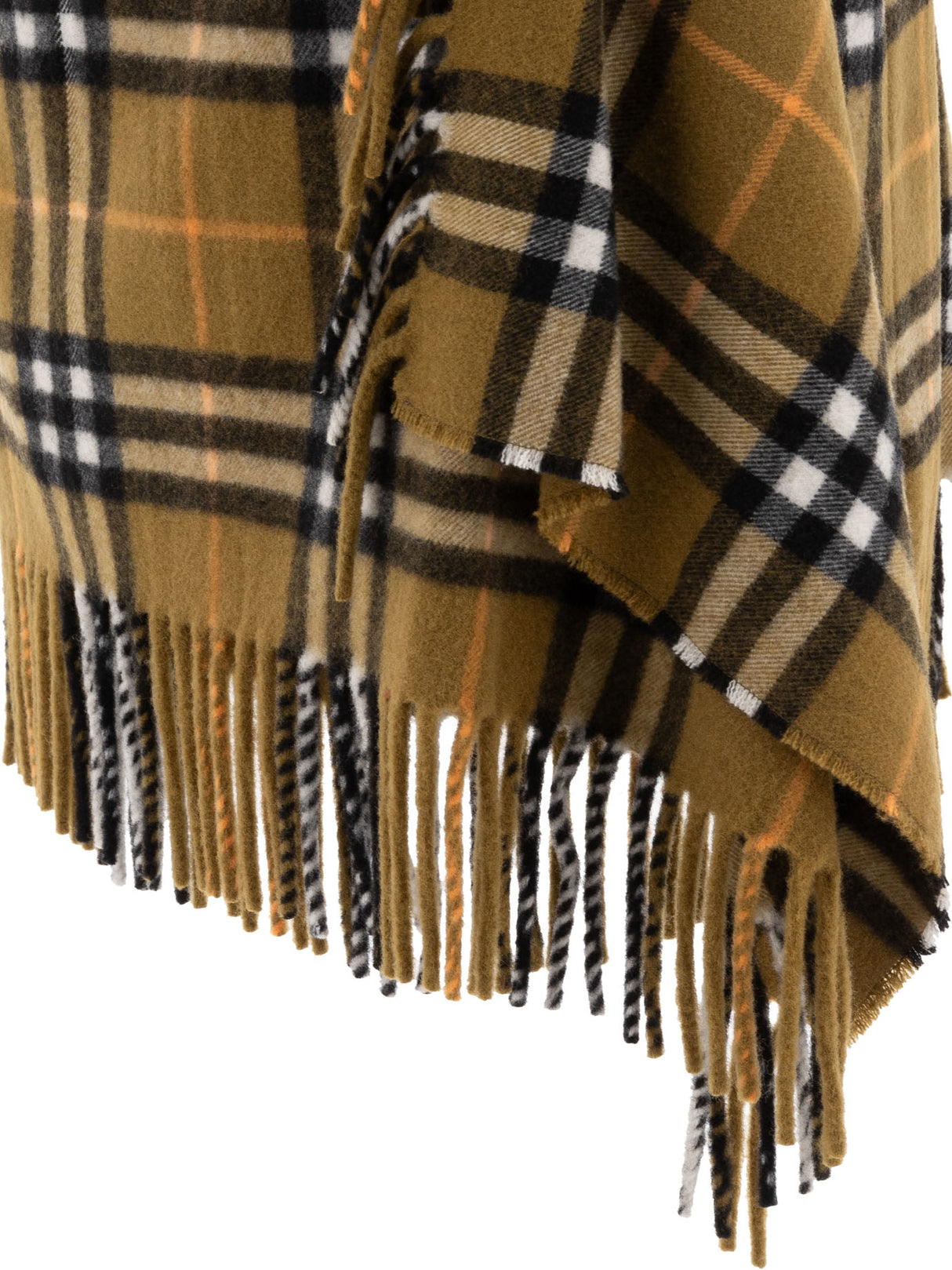 BURBERRY Classic Wool Cashmere Wrap Skirt