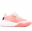 STELLA MCCARTNEY Chic Loop Lace-Up Sneakers with 4 cm Heel for Women