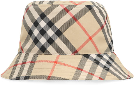 BURBERRY Check Pattern Bucket Hat for Men