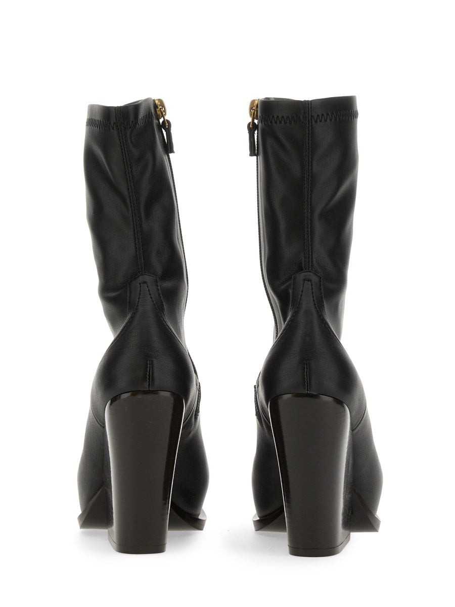 STELLA MCCARTNEY Stylish Cowboy Boots with 10.5 cm Heel