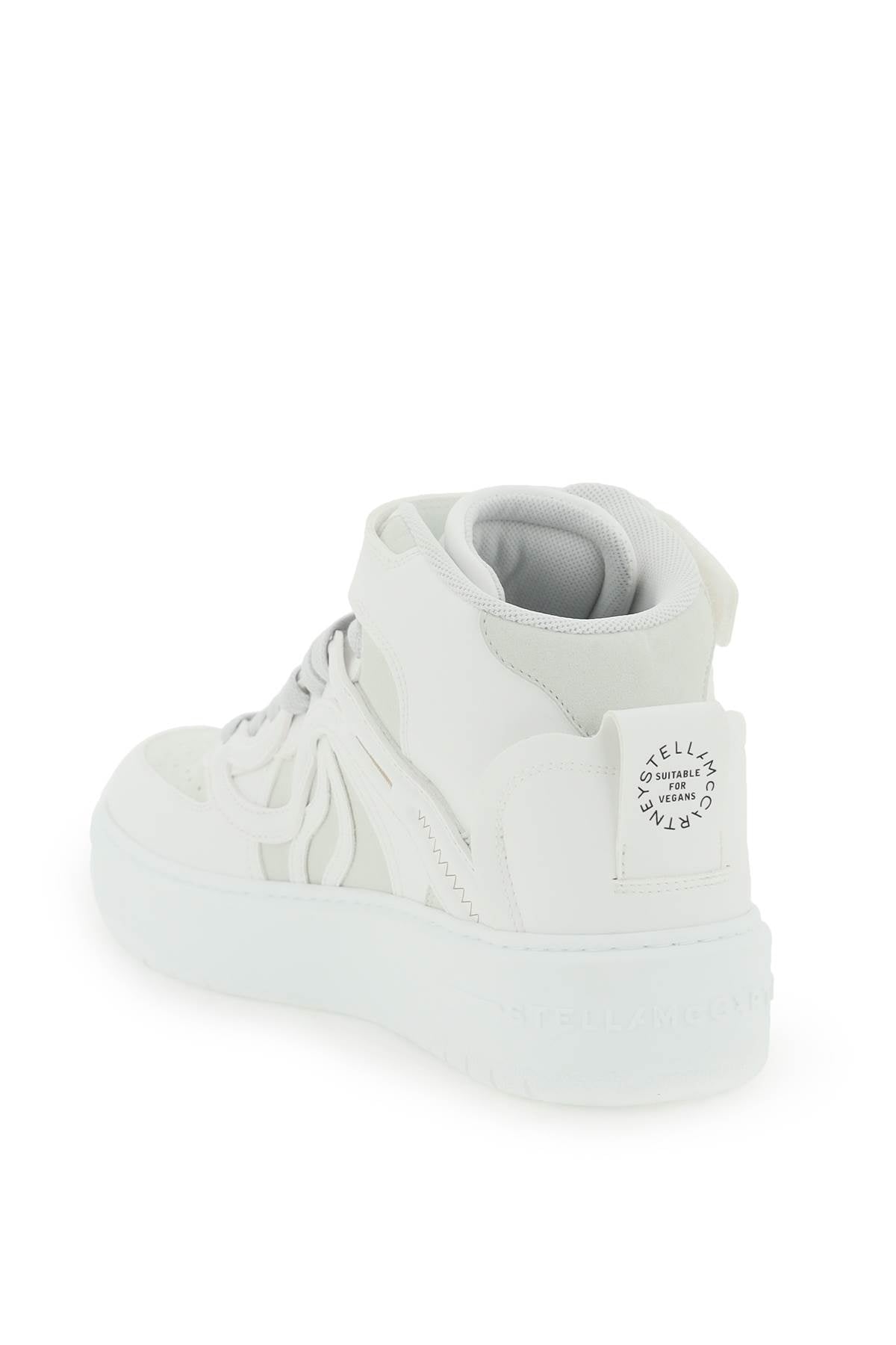 STELLA MCCARTNEY S-Wave High Top Sneakers - White