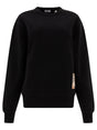 BURBERRY Essential Black Sweatshirt for Women - SS25 Collection