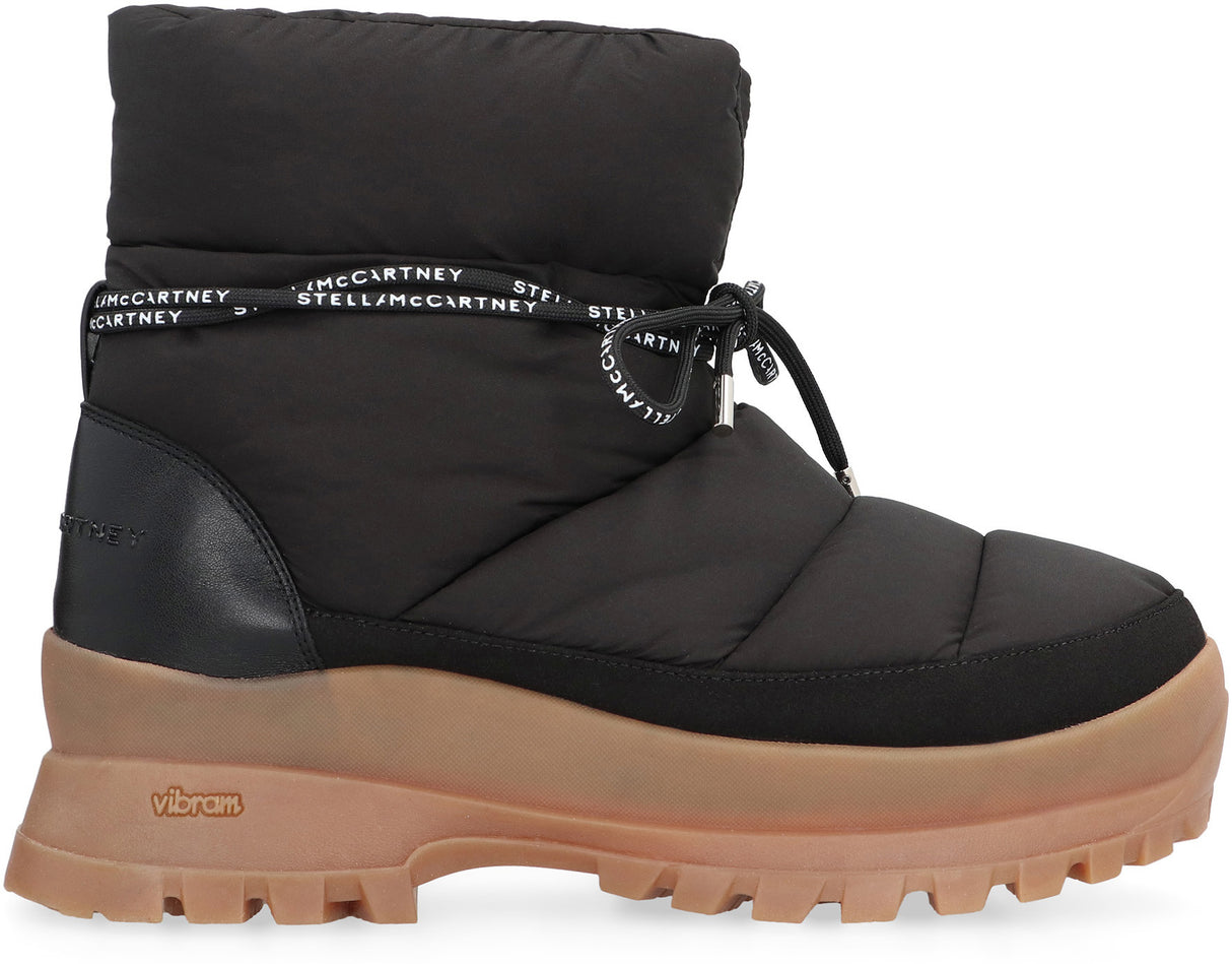 STELLA MCCARTNEY Black Trace Hiking Boots for FW23