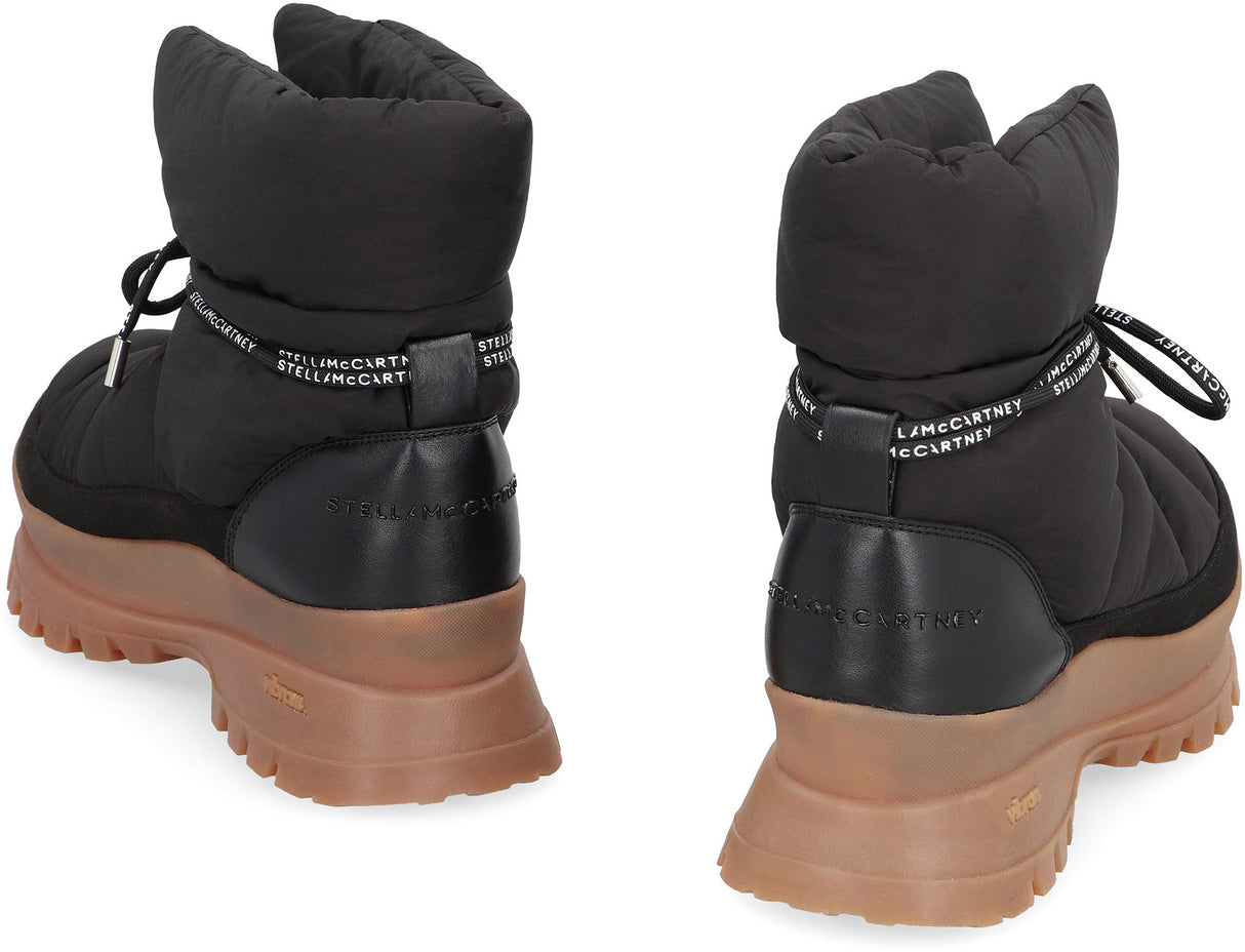 STELLA MCCARTNEY Black Trace Hiking Boots for FW23