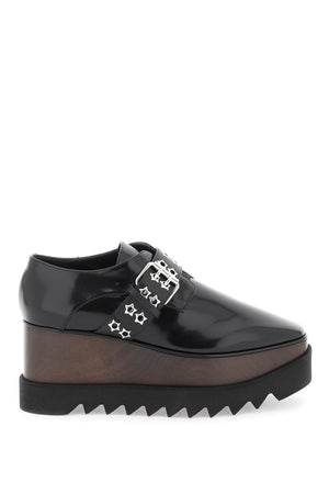 STELLA MCCARTNEY Sleek Lace-Up Shoes in Glossy Faux Leather for Women - FW23