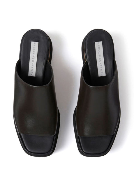 STELLA MCCARTNEY Chic Wedge Platform Slip-On Sandals