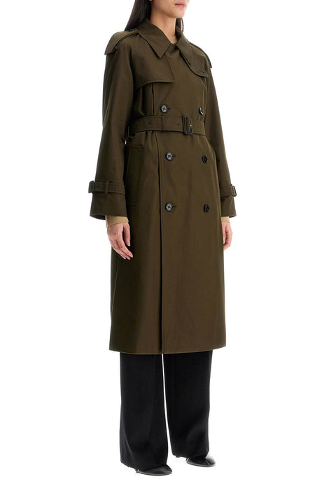 BURBERRY Cotton Blend Trench Jacket for Women