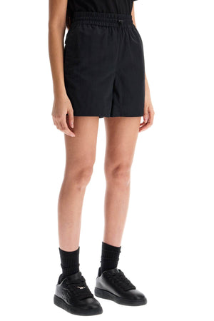 BURBERRY High-Waisted Sporty Mini Nylon Shorts