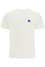 BURBERRY Embroidered Equestrian Knight Crew Neck T-Shirt - Size M