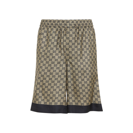 GUCCI Silk Mini Shorts for Men