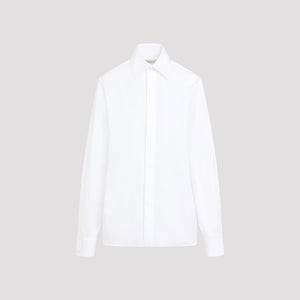 SAINT LAURENT Women's Classic Cotton Shirt for Fall 2024