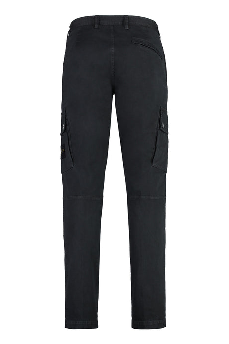 STONE ISLAND Men's Stretch Cotton Cargo Trousers