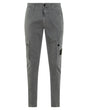 STONE ISLAND Contemporary Grey-Green Trousers