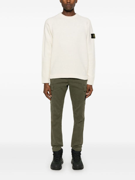 STONE ISLAND Essential Cargo Pants for Women - Fall Winter 2024