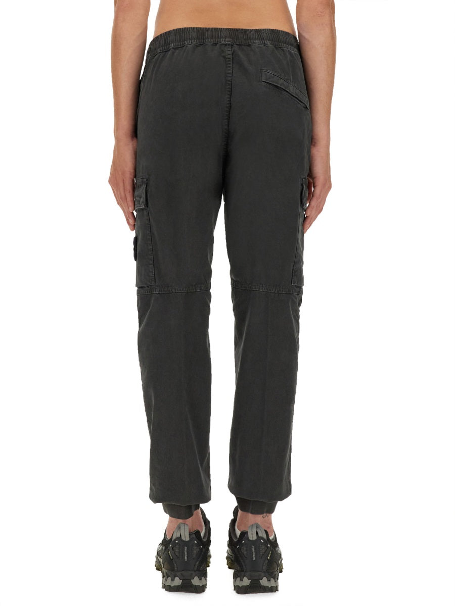 STONE ISLAND Compass Cargo Trousuede Trousers