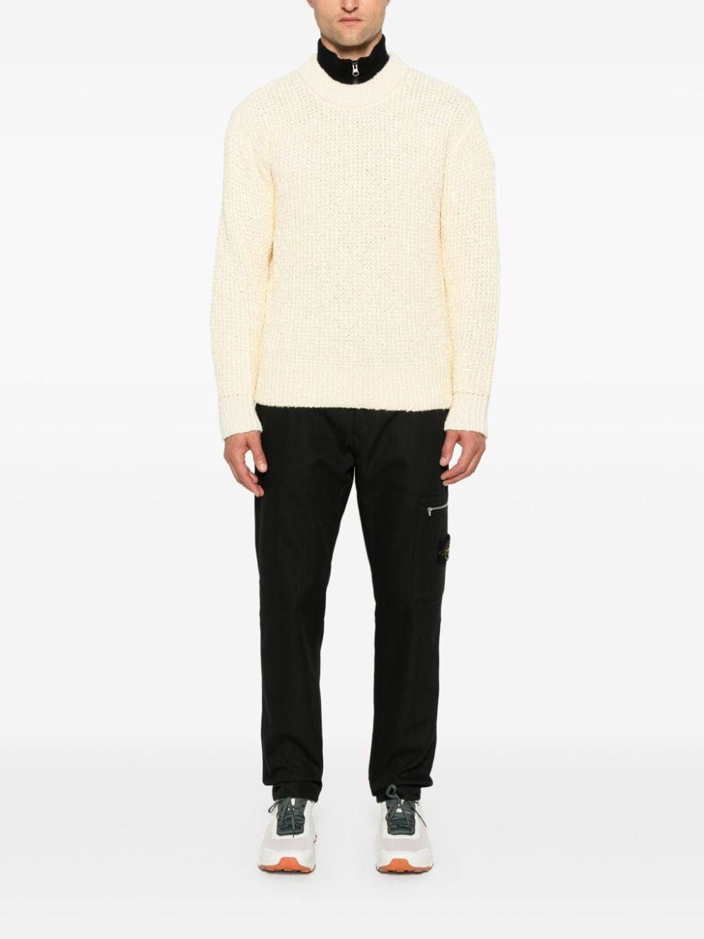 STONE ISLAND Regular Fit Trousers for Men - Fall/Winter 2024 Collection