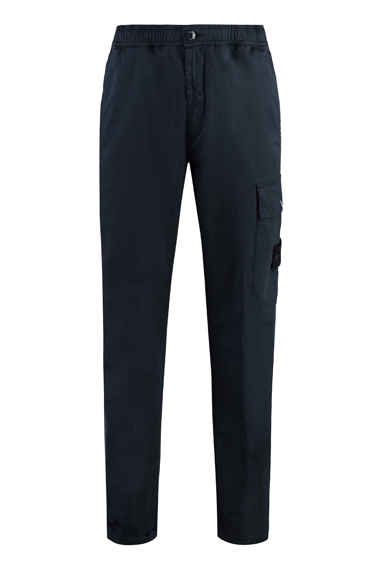 STONE ISLAND Essential Navy Pants for Men - FW24 Collection