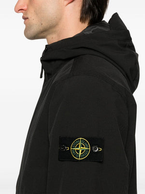 STONE ISLAND Urban Flex Zip Hooded Jacket