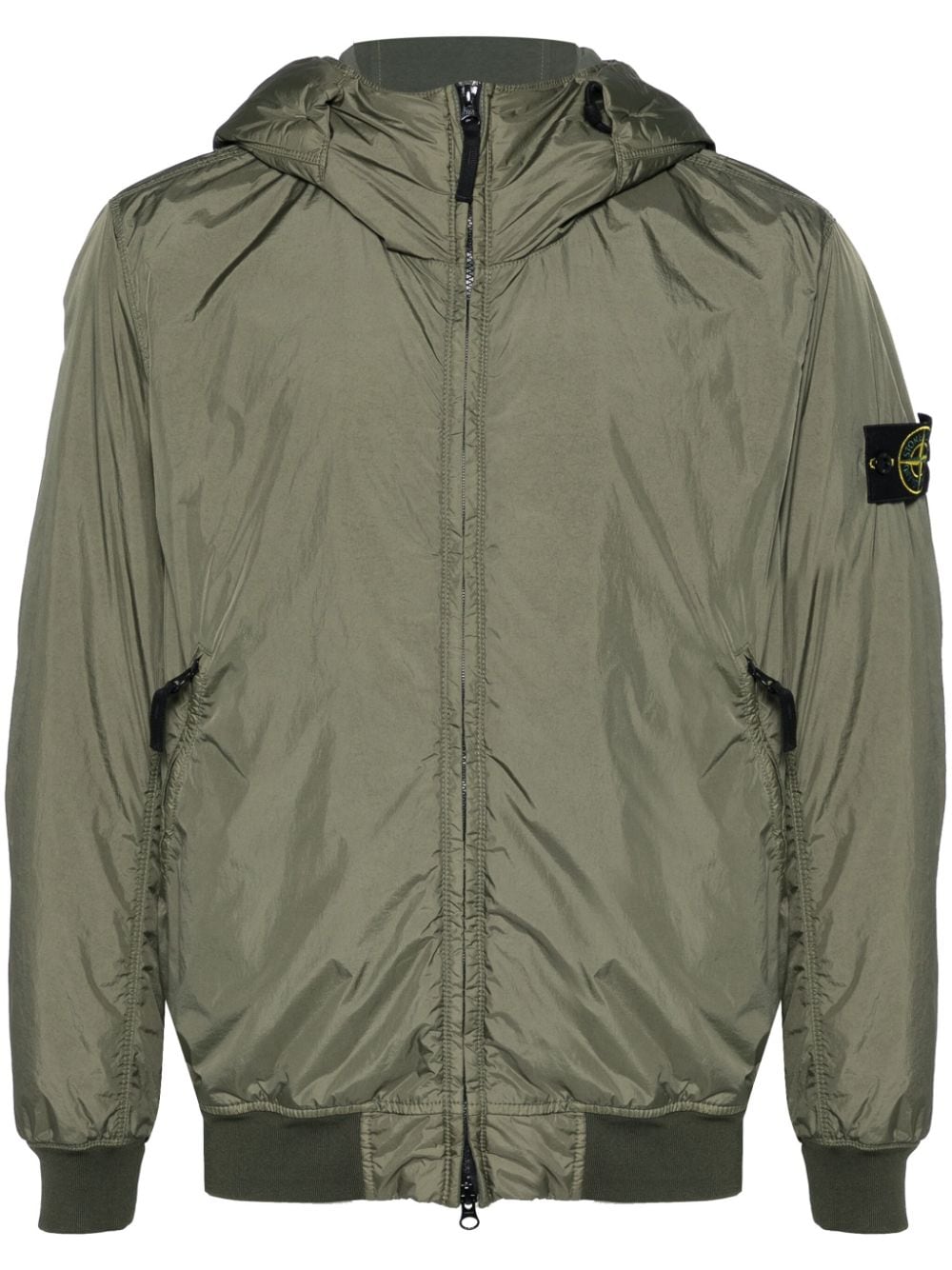 STONE ISLAND Men's Nylon Zipped Jacket for Fall/Winter 2024