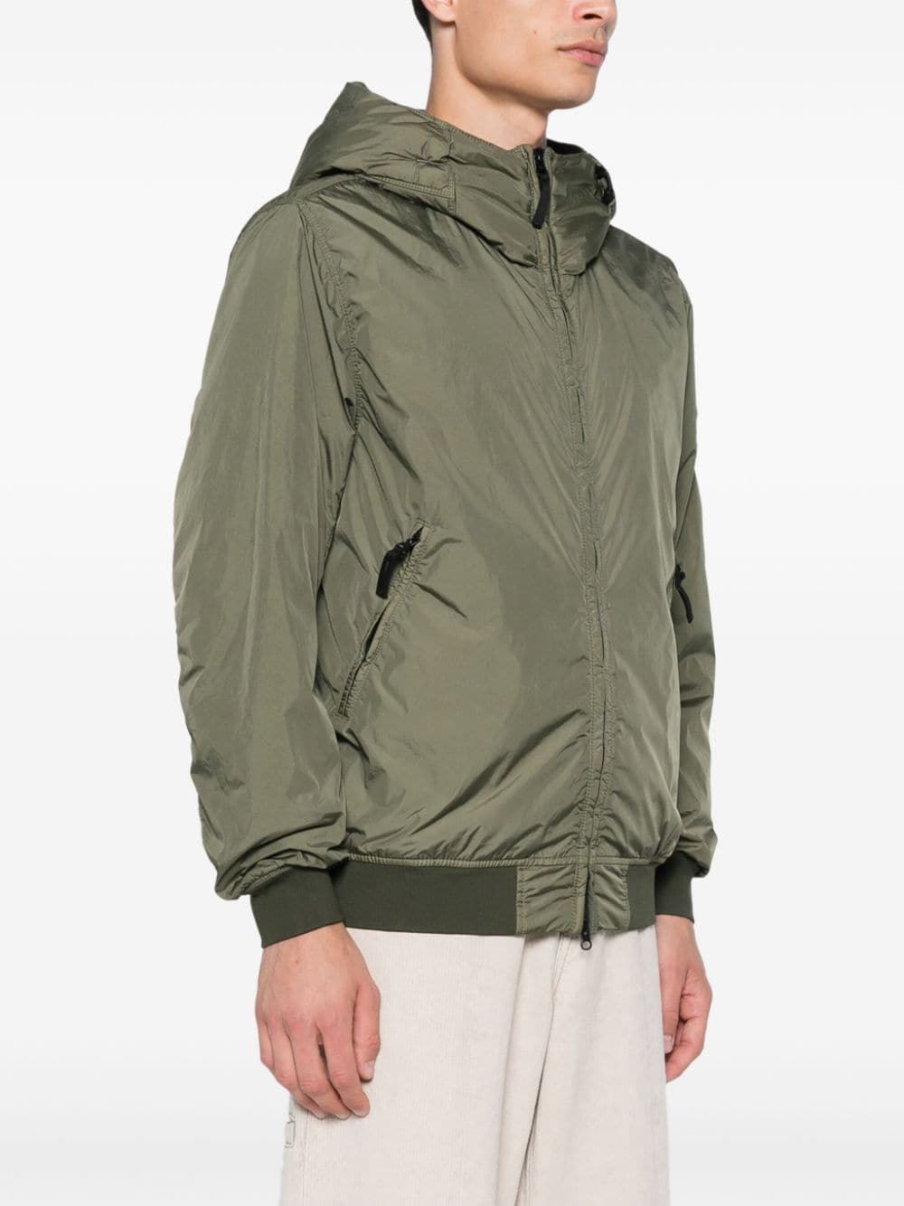 STONE ISLAND Men's Nylon Zipped Jacket for Fall/Winter 2024