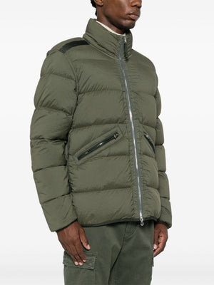 STONE ISLAND Premium Black Nylon Down Jacket for Men