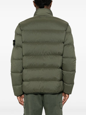 STONE ISLAND Premium Black Nylon Down Jacket for Men