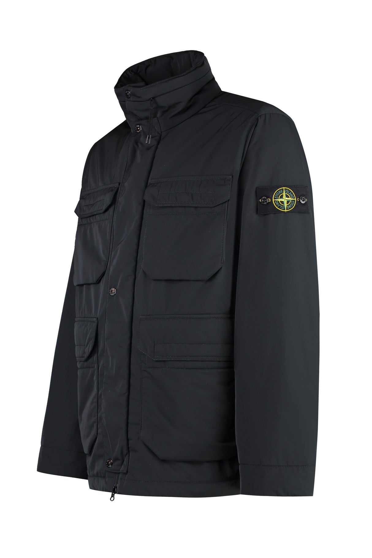 STONE ISLAND Technical Fabric Hooded Jacket for Men