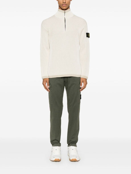 STONE ISLAND Quarter Zip Cardigan for Men