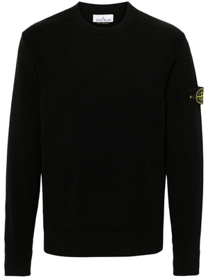 STONE ISLAND Wool Mix Crew Neck Sweater for Men - FW24 Collection