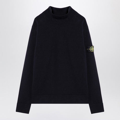 STONE ISLAND High Collar Wool-Blend Turtleneck Sweater for Men