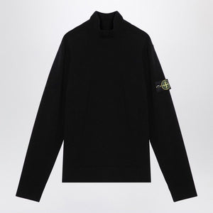 STONE ISLAND High Collar Wool-Blend Turtleneck Sweater for Men