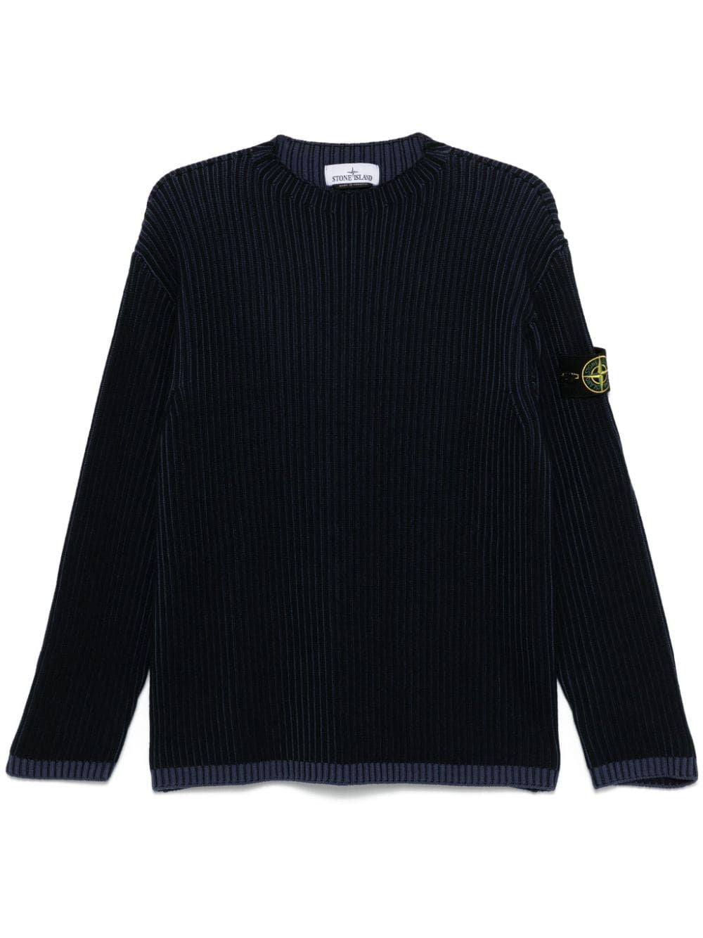 STONE ISLAND Classic Crew Neck Wool Jumper for Men