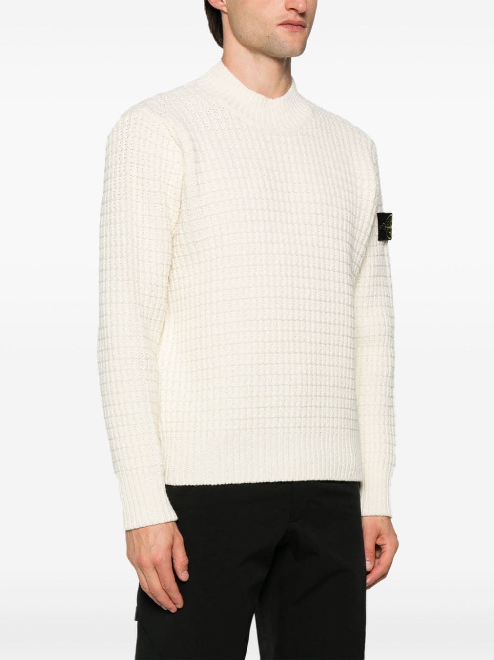 STONE ISLAND Essential Natural Knit Sweater